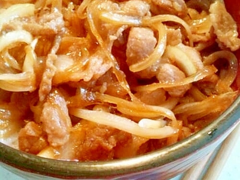 10分で完成*みんな大好き我が家の豚丼